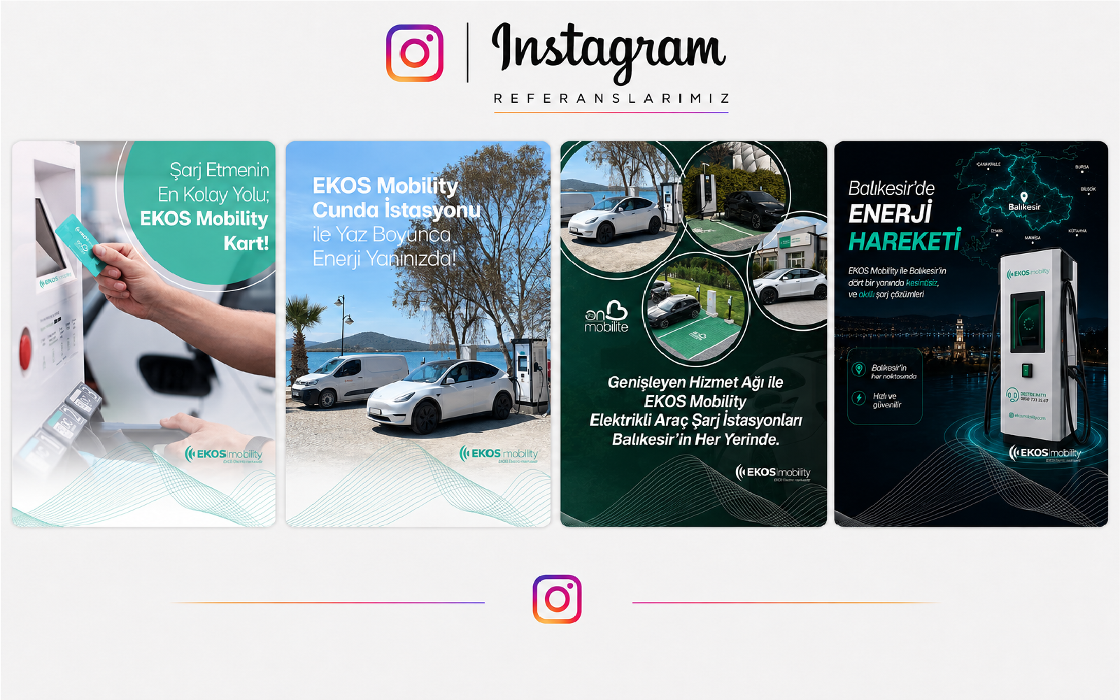 EKOS Mobility sosyal medya referans çalışması